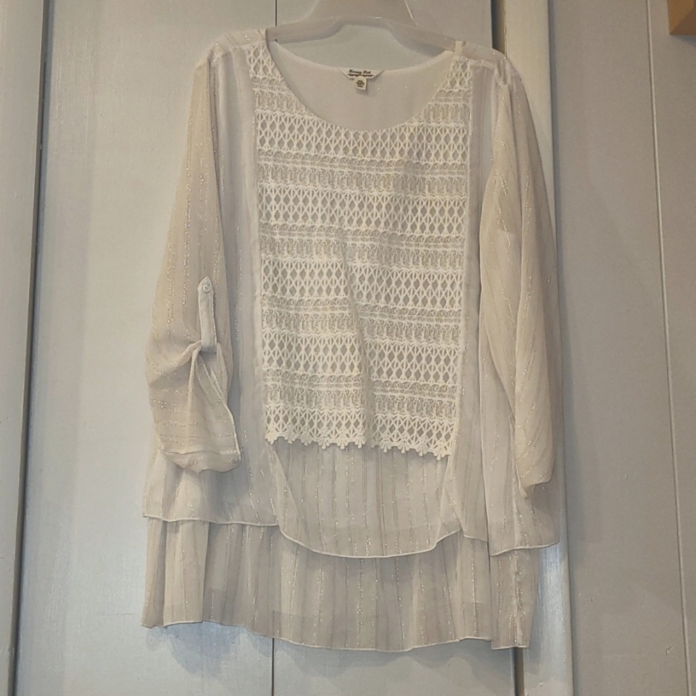 Crochet Detail Blouse